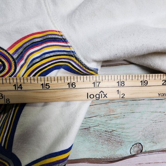 Coogi Girls Multicolor Embroidered Hoodie Jacket With Drawstring Waist Large - Picture 15 of 15